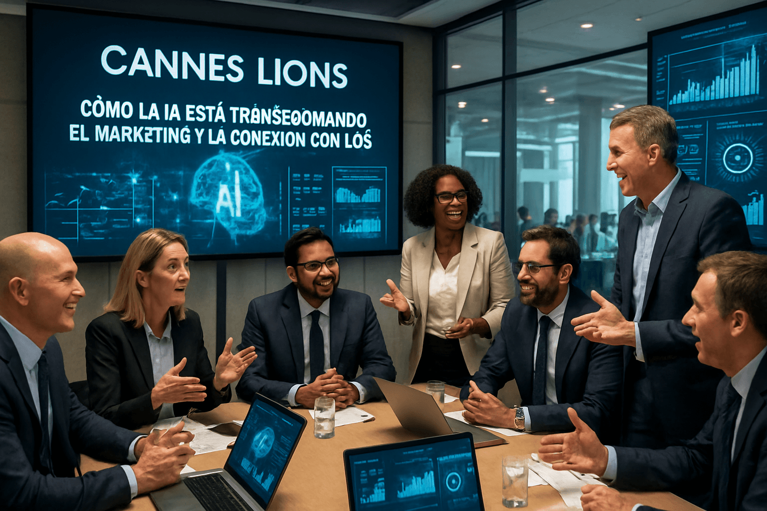 Los CMOs en Cannes Lions discuten cómo la IA está transformando el marketing y la conexión con los clientes